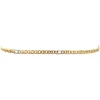 Hot Bicolour gouden figaro armband 14 krt Gouden Armbanden