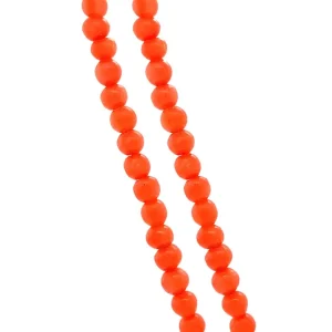 Clearance Bloedkoraal collier met gouden sluiting 14 krt Kettingen Met Edelsteen