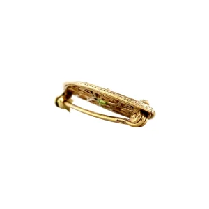 Sale Broche met peridoot 9 krt Broches