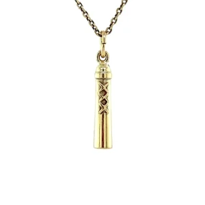 Hot Gouden Amsterdammertje hanger 14 krt Gouden Hangers