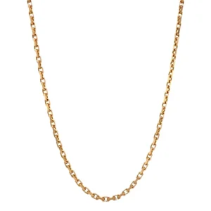 Best Gouden anker collier 14 krt Lengtecolliers