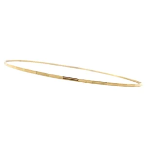 Fashion Gouden bewerkte rinkelarmband 14 krt Bangles