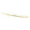 Fashion Gouden bewerkte rinkelarmband 14 krt Bangles | Gouden Armbanden