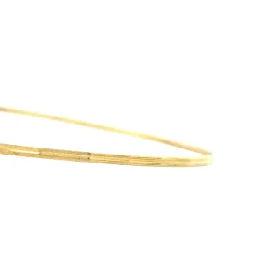 Fashion Gouden bewerkte rinkelarmband 14 krt Bangles