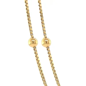 Best Gouden bolletjes venetiaan collier 18 krt Gouden Kettingen
