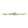 New Gouden broche met diamant 14 krt Broches