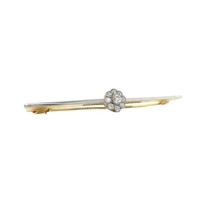 New Gouden broche met diamant 14 krt Broches