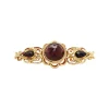 Hot Gouden broche met granaat 14 krt Broches
