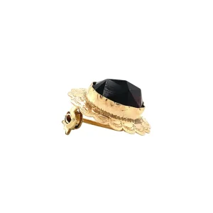 Fashion Gouden broche met granaat 14 krt Broches