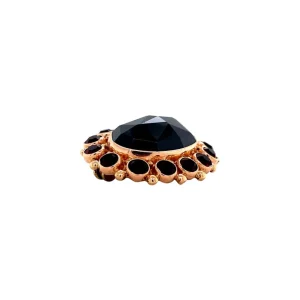 Online Gouden broche met granaat 14 krt Broches