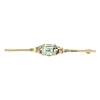Fashion Gouden broche met groene spinel 14 krt Broches
