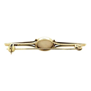 Clearance Gouden broche met opaal 14 krt Broches