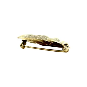 Sale Gouden broche met parel 14 krt Broches