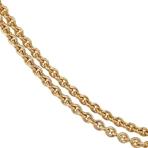 Discount Gouden collier met diamant hanger 14 krt Kettingen Met Edelsteen