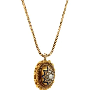 Fashion Gouden collier met parel en diamant hanger 9/18 krt Gouden Hanger Met Edelsteen | Lengtecolliers