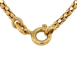 Fashion Gouden collier met parel en diamant hanger 9/18 krt Gouden Hanger Met Edelsteen | Lengtecolliers
