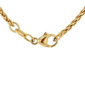 Hot Gouden collier met robijn en diamant hanger 18 krt Kettingen Met Edelsteen