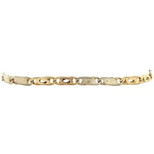 Clearance Gouden fantasie armband 14 krt Gouden Armbanden