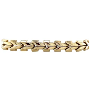 Hot Gouden fantasie armband 14 krt Gouden Armbanden