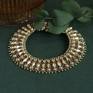 Discount Gouden fantasie armband 14 krt Gouden Armbanden