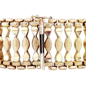Best Gouden fantasie armband 18 krt Gouden Armbanden