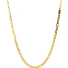 Hot Gouden fantasie collier 14 krt Gouden Kettingen