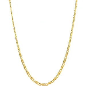 Discount Gouden fantasie collier 14 krt Gouden Kettingen