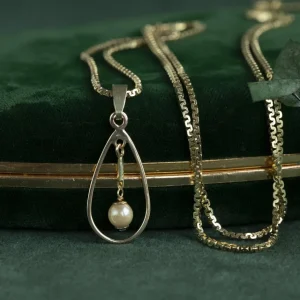 New Gouden fantasie collier 14 krt Lengtecolliers