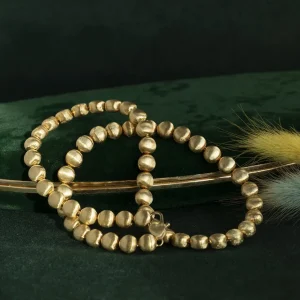 Outlet Gouden fantasie collier 18 krt Gouden Kettingen