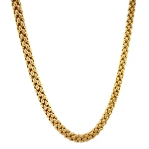 Discount Gouden fantasie collier 14 krt Gouden Kettingen