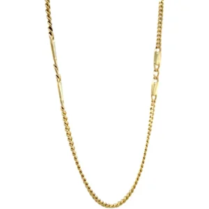 Clearance Gouden fantasie collier 14 krt Gouden Kettingen