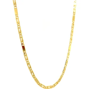 Hot Gouden fantasie collier 14 krt Gouden Kettingen