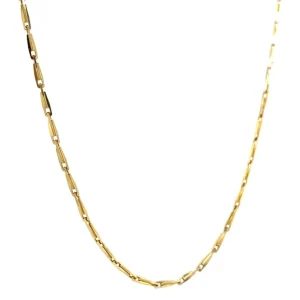 Outlet Gouden fantasie collier 14 krt Gouden Kettingen