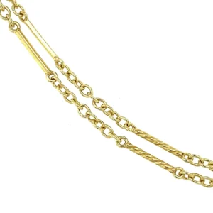 Sale Gouden fantasie collier 14 krt Gouden Kettingen