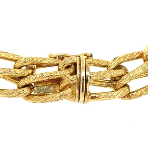 Fashion Gouden fantasie collier 14 krt Gouden Kettingen