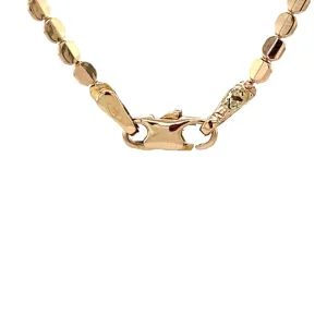 Outlet Gouden fantasie collier 14 krt Gouden Kettingen