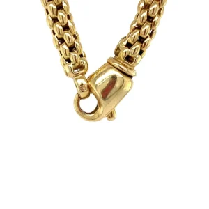 Discount Gouden fantasie collier 14 krt Gouden Kettingen