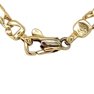 Fashion Gouden fantasie collier 14 krt Gouden Kettingen