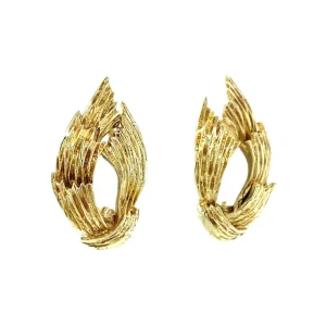 Best Gouden fantasie oorclips 14 krt Oorstekers