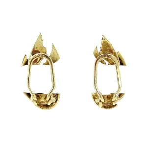 Best Gouden fantasie oorclips 14 krt Oorstekers