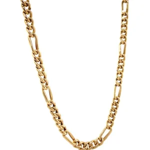 Online Gouden figaro collier 14 krt Gouden Kettingen