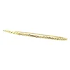 Sale Gouden gevlochten rinkelarmband 14 krt Bangles
