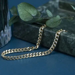 Clearance Gouden gourmet armband 14 krt Gouden Armbanden