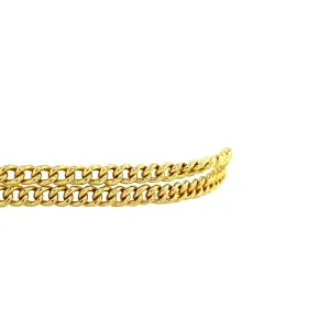 Sale Gouden gourmet armband 14 krt Gouden Armbanden