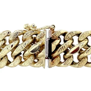 Clearance Gouden gourmet armband 14 krt Gouden Armbanden