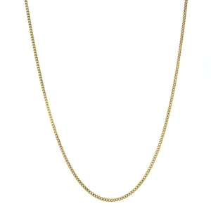 Fashion Gouden gourmet collier 14 krt Lengtecolliers
