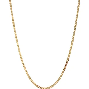 New Gouden gourmet collier 14 krt Lengtecolliers