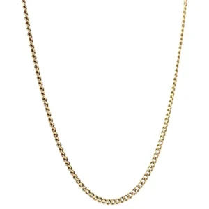 Outlet Gouden gourmet lengtecollier 14 krt Lengtecolliers