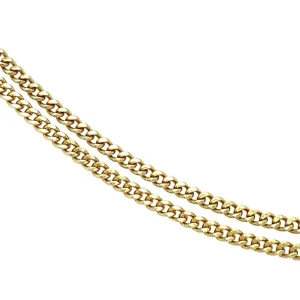 Hot Gouden gourmet lengtecollier 14 krt Lengtecolliers