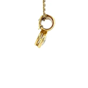 New Gouden hanger met diamant 14 krt Gouden Hanger Met Edelsteen